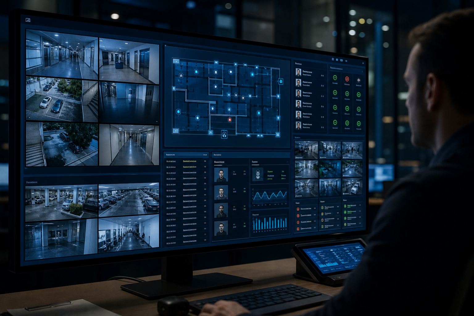 Integrating Access Control with CCTV and Alarms