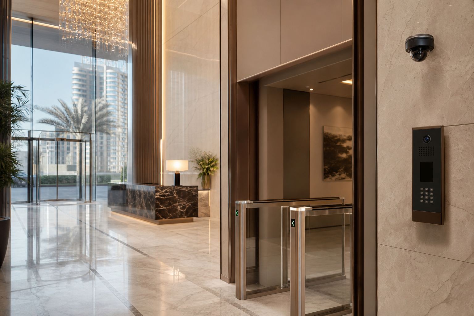 Securing Residential Towers: CCTV, Access & Intercom