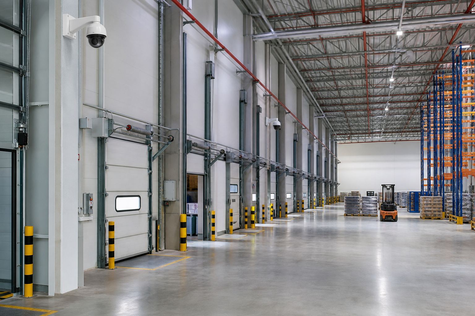 Warehouse & Logistics Security: Cameras, Access & ANPR